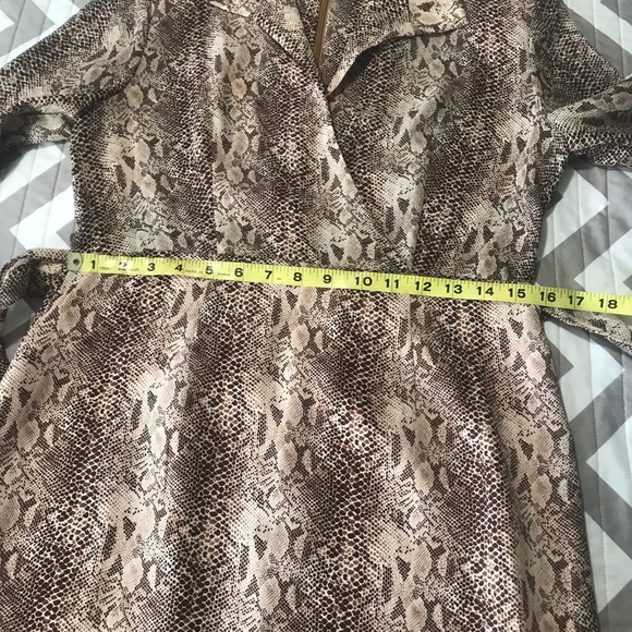 Clues collection New York Paris animal print dress - Picture 4 of 14
